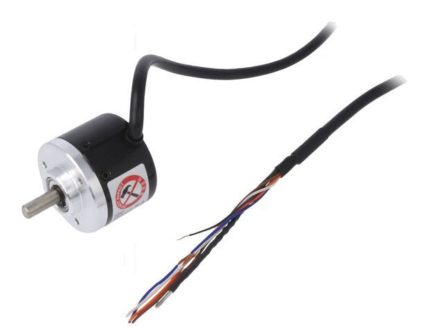 Encoder: incrementeel; Uvoed: 12÷24VDC; 5000pulsen/omwenteling Encoder: incrementeel; Uvoed: 12÷24VDC; 5000pulsen/omwenteling
